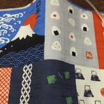文庫本＊和＊富士山＊おむすび＊ハンドメイド*ブックカバー