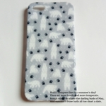 ｼﾛｸﾏのiPhoneケース