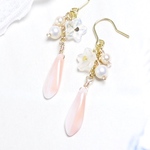 T.CY ふんわりと舞う桜のピアス