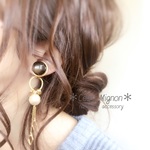 antique button *earrings*