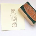 シロクマスタンプ(Thank  you)