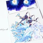 ［ocean］フレークシール
