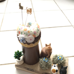 ピンクッションはねこだらけ
