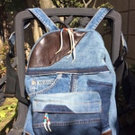 jeansなデニムリュック