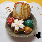ミニチュアフードの新入学サンドイッチ