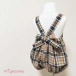 チェックサロペット*for boy&girl*
