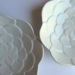よしざわ窯＊白い花のお皿
