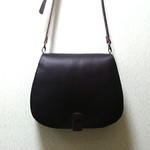 akemi168様専用：赤茶色系のレザーショルダーバッグ