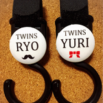 "TWINS♡双子ちゃん"ベビーカーフック