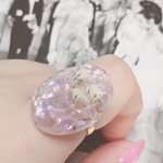  かすみ草ring💓パープル