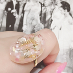 かすみ草ring💓ピンク