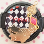 【送料無料】アリス風★チェシャ猫★デコレンズキャップ