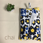 ◇大特価◇北欧花柄のパッチワーク風 ティッシュボックスカバー 