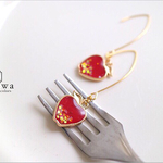 【k16gp★】林檎のピアス 〜紫陽花の欠片〜
