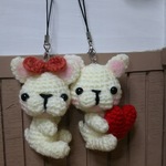 フレンチブルドッグのストラップ
