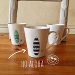 alohaなﾏｸﾞｶｯﾌﾟ SURFｼﾏｼﾏ ﾌﾟﾚｾﾞﾝﾄ付き