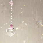 ハートのサンキャッチャー