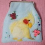 オカメインコがま口【送料無料】
