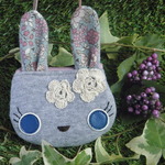 うさぎのガーリーポシェット