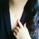 Great Zirconia Necklase Silver