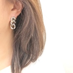 【NEW】シルバーチェーンピアス