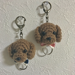 わんちゃんリールキーホルダーミニ