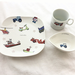 【再販×4】名入れorイニシャル入れ無料♪キッズプレート3点セット