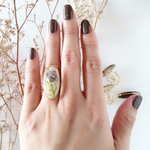 New ☆新作☆お花を閉じ込めたtwinkle ring