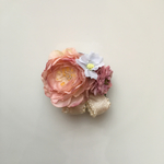 #06♡miniサイズ♡ パールリボンコサージュ 