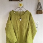 C＆Ｓリネンのドロップショルダーワンピ