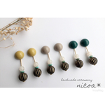 大ぶりカボションピアス✳︎イヤリング
