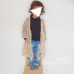 90.100size ロングシフォンカーディガン