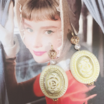 white rose🌹 earring/pierce