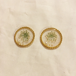 ドライフラワーピアス