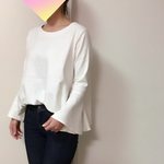 再♡お袖ひらり♡トップス