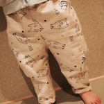しろくまのツイストサルエルパンツ