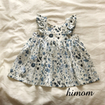 【momoko-2様専用ページ】フローラルイヴ肩フリルワンピース