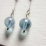 aquaaura　水晶　swing　pierce　樹脂フックピアス　樹脂ノンホールピアス