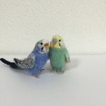※専用ページです※ aikacha様ご依頼のミニセキセイインコちゃんです♪羊毛フェルト