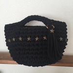 スパゲッティマルシェバッグ☆スタッズ付き