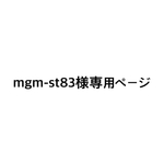 mgm-st83様専用ページ