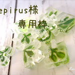 氷のジグソーパズル（ハーブ）