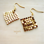 再販17❤ラストワン✨ゴールドメッシュピアス