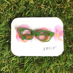 オーダー品ぶら下がり眼鏡イヤリング
