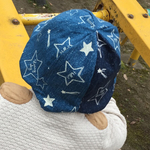 スター🌟デニムのチューリップハット