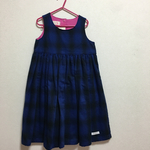 sale  送料込  120  チェック  ワンピース  セール