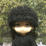 キャップニット帽子/ドール/オビツ11/ねんどろいど/頭囲15センチ