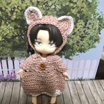オビツ11用　くま　きぐるみ