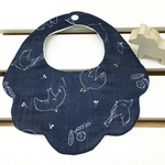 もくもくダブルガーゼスタイ　コトリと木の実