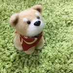 羊毛フェルトバンダナ柴犬